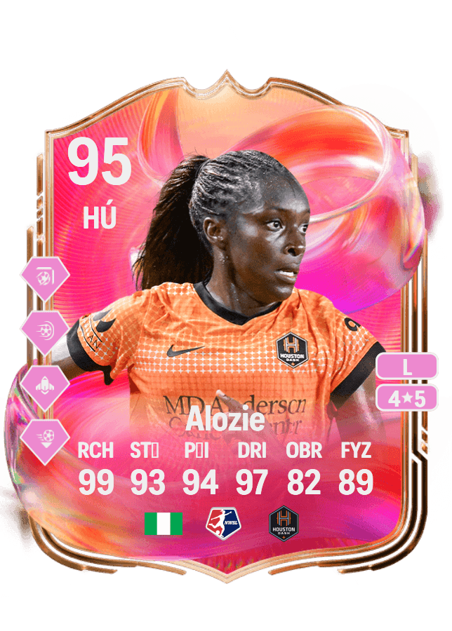 Michelle Alozie card