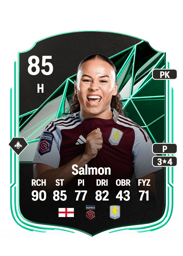 Ebony Salmon card