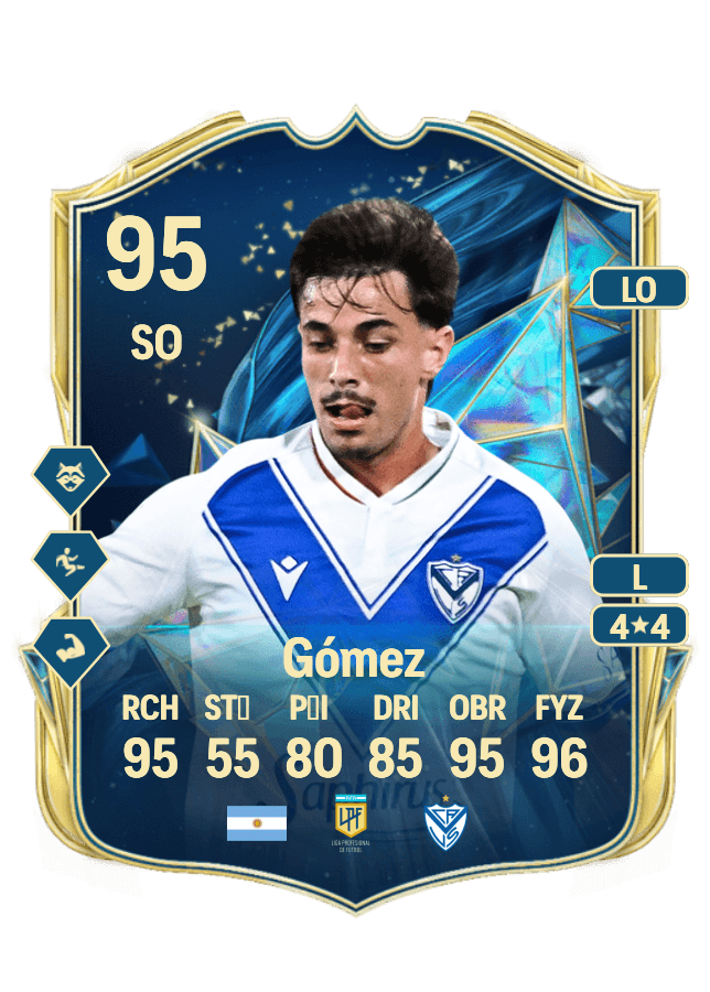 Valentín Gómez card
