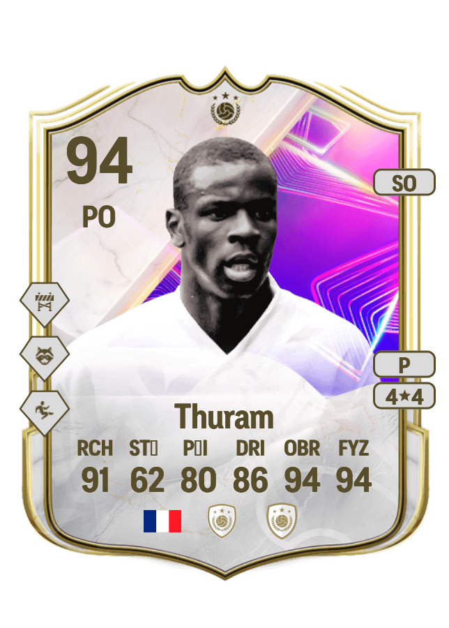 Lilian Thuram card