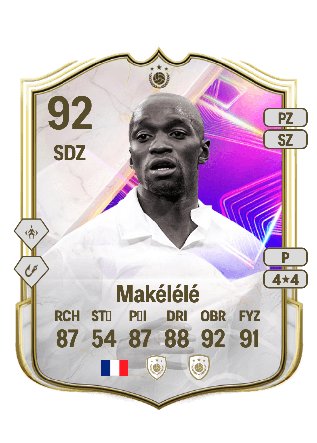 Claude Makélélé card