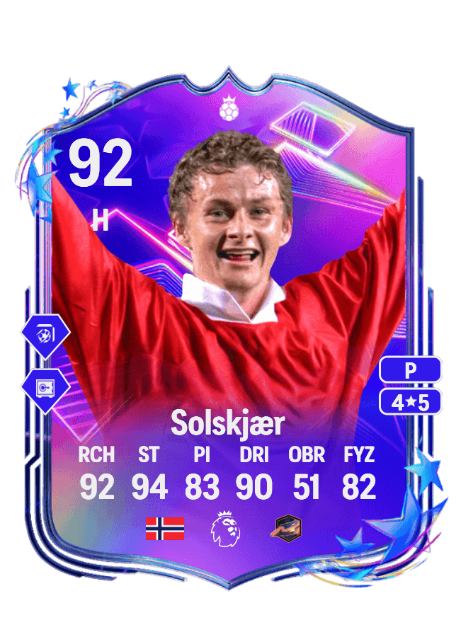 Ole Gunnar Solskjær card