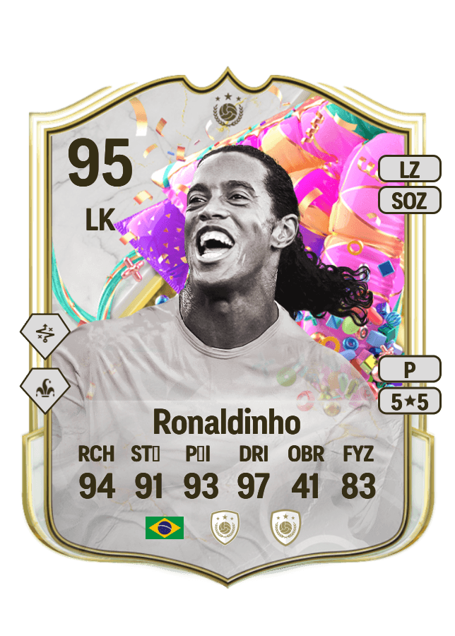 Ronaldinho card