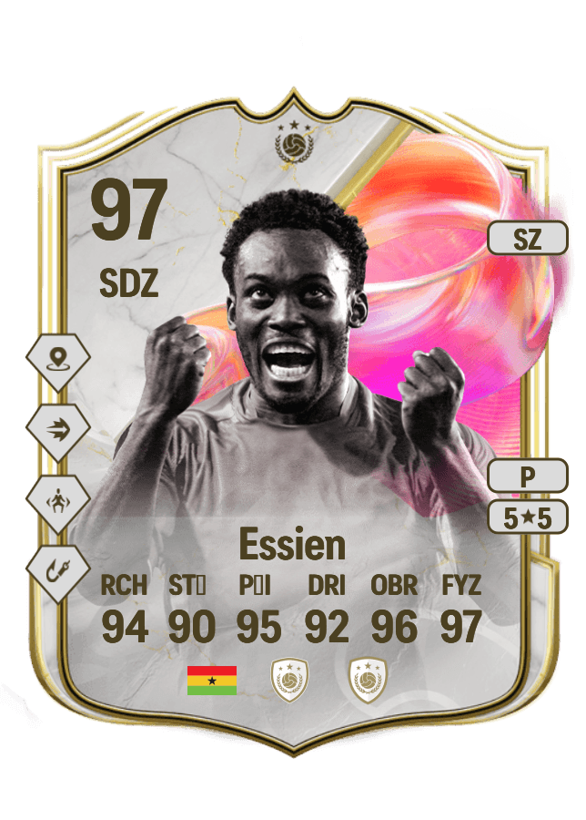Michaël Essien card
