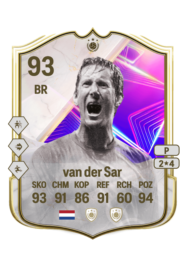 Edwin van der Sar card