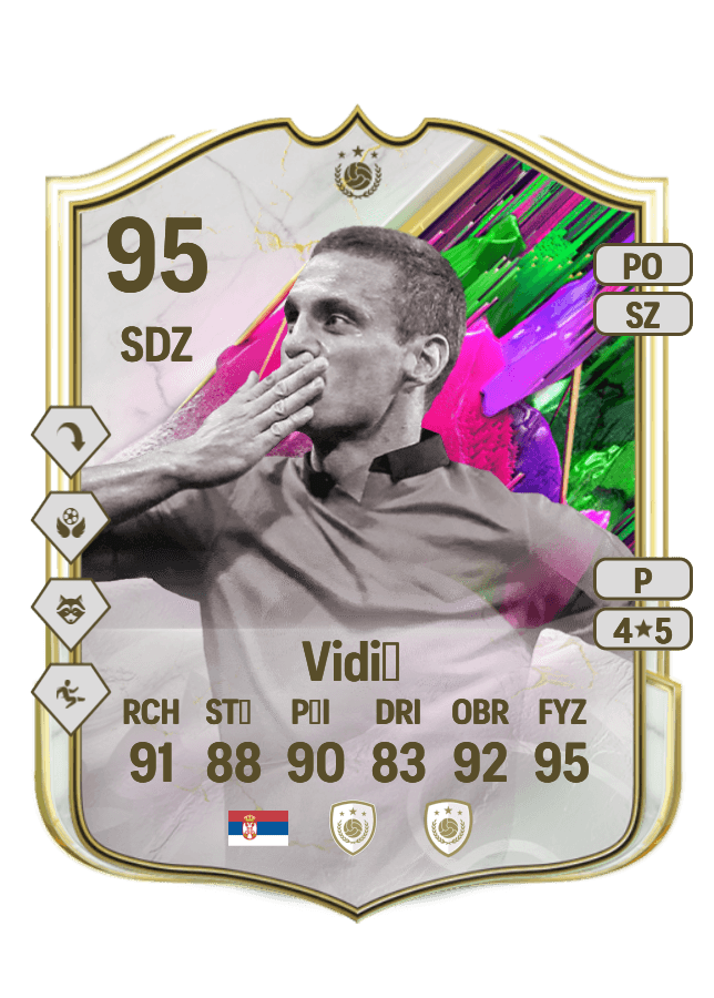 Nemanja Vidić card