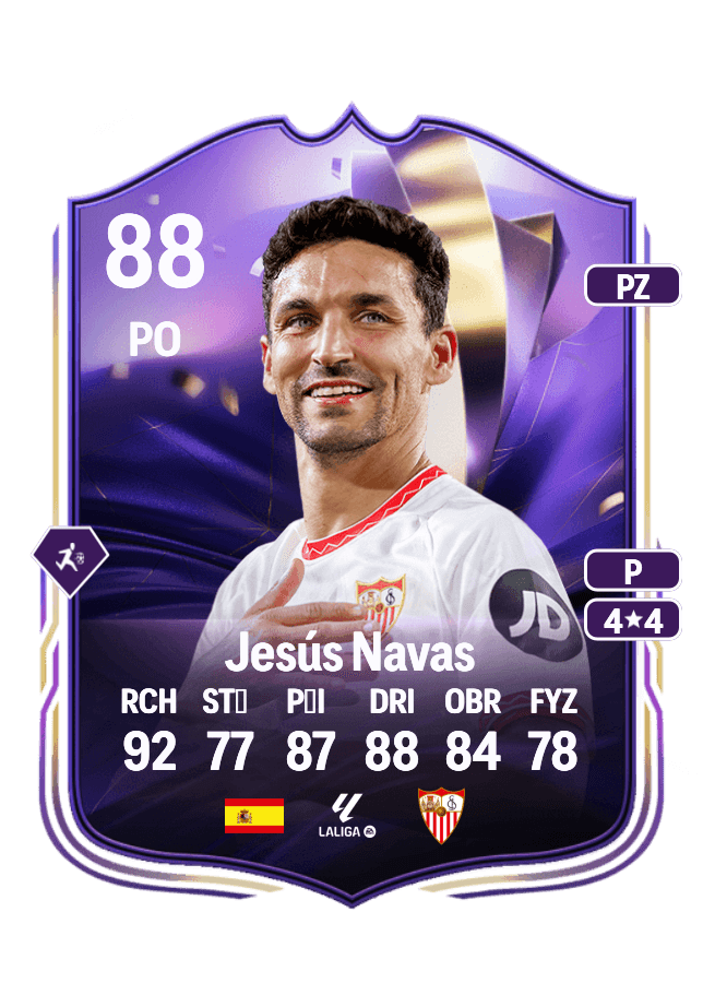 Jesús Navas card