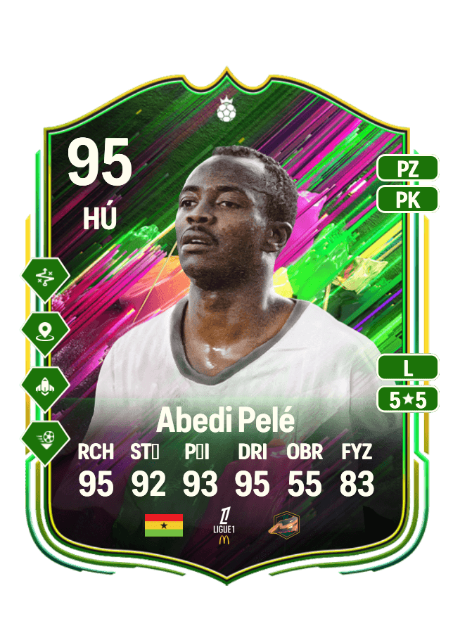 Abedi Pelé card
