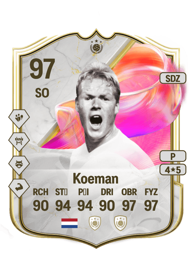 Ronald Koeman card