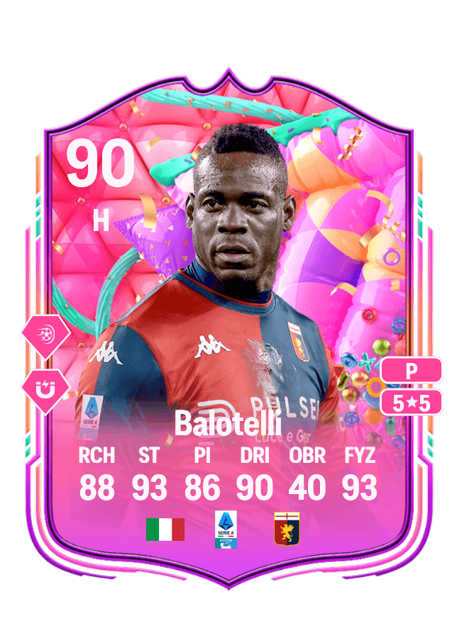 Mario Balotelli card