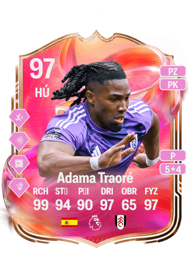 Adama Traoré card