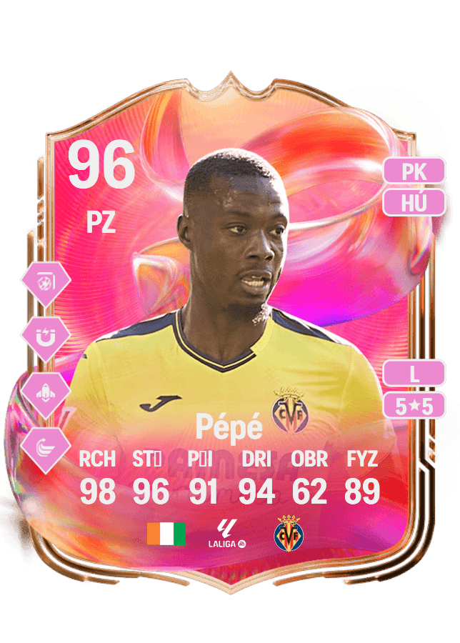 Nicolas Pépé card