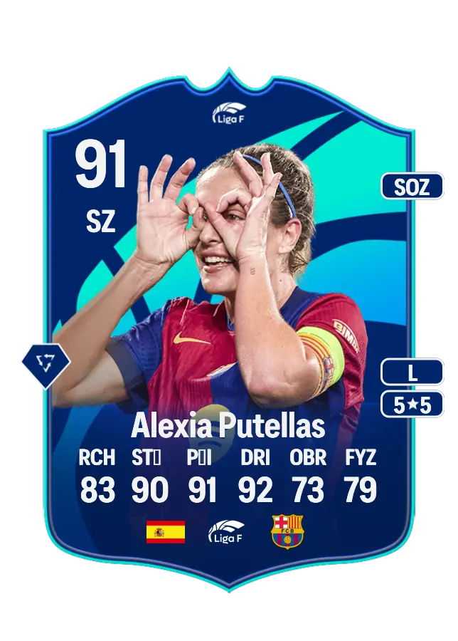 Alexia Putellas card