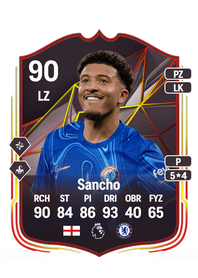 Jadon Sancho card