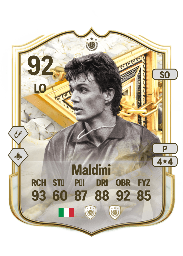 Paolo Maldini card