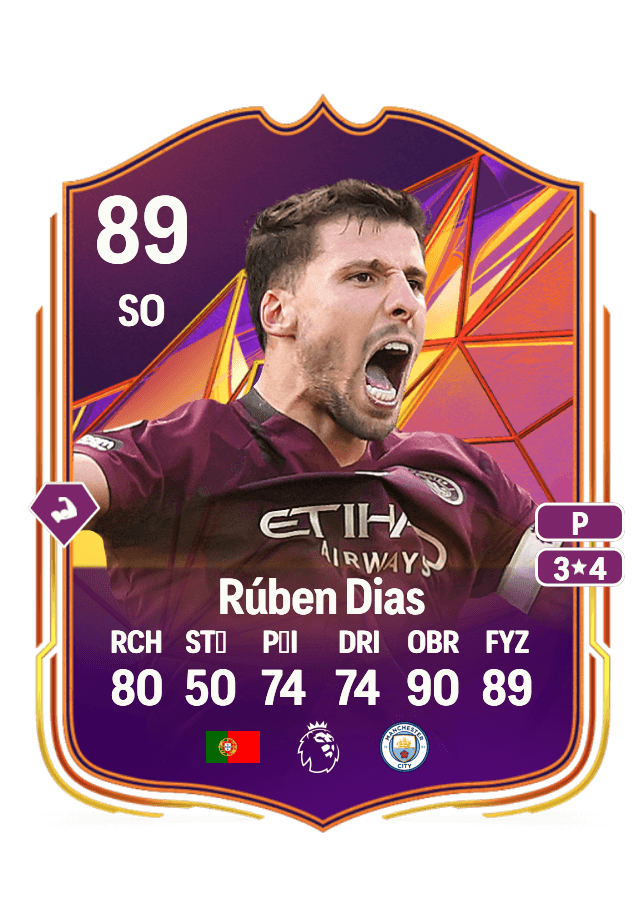 Rúben Dias card