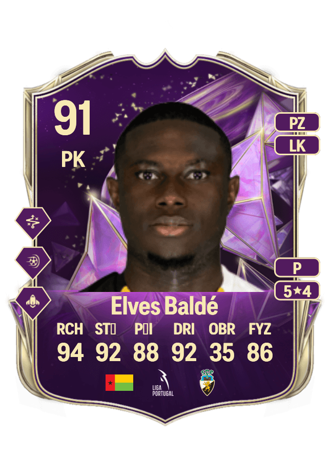 Elves Baldé card