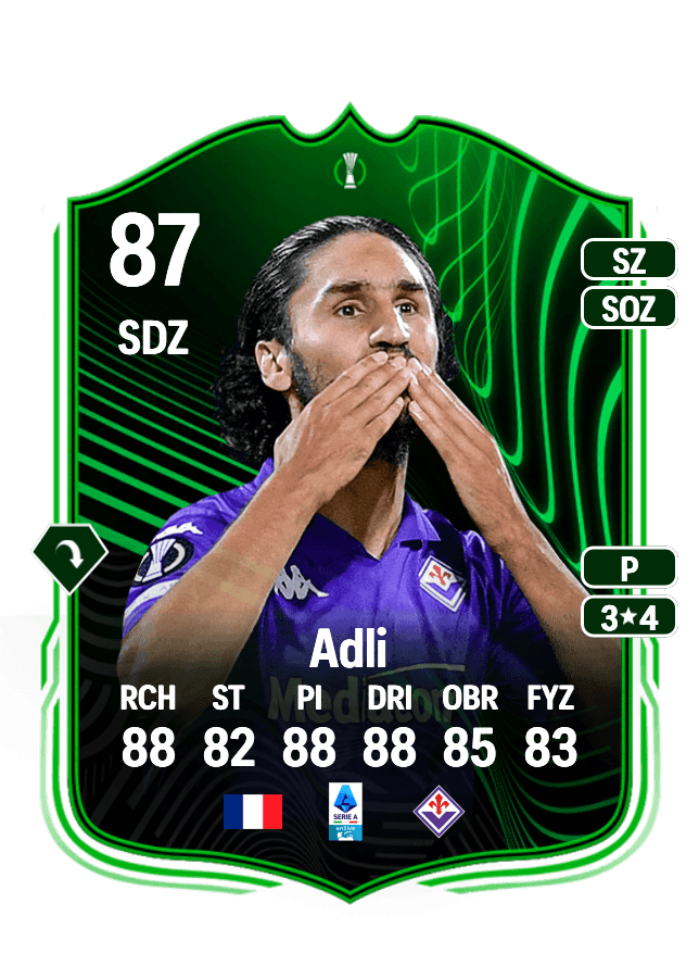 Yacine Adli card