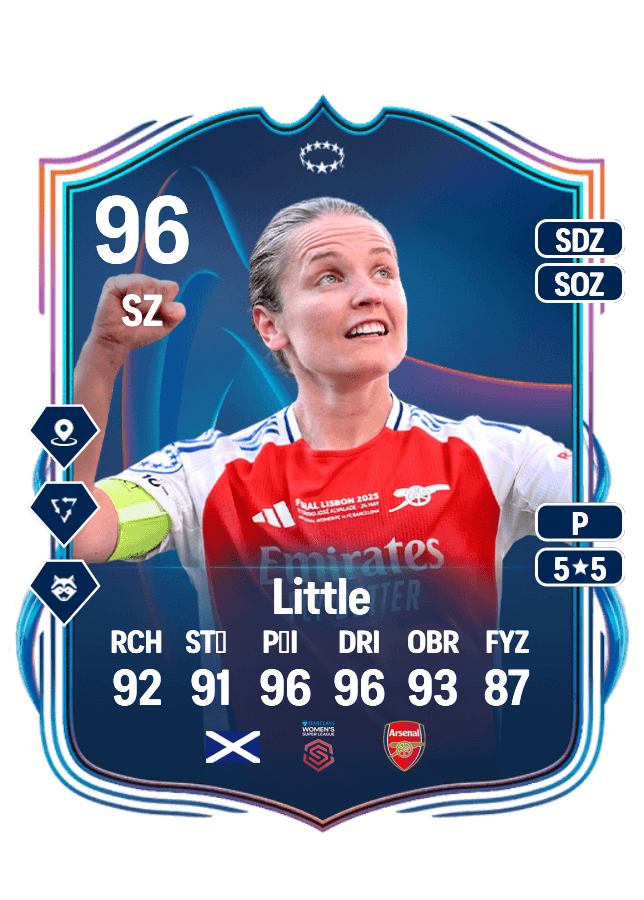 Kim Little card