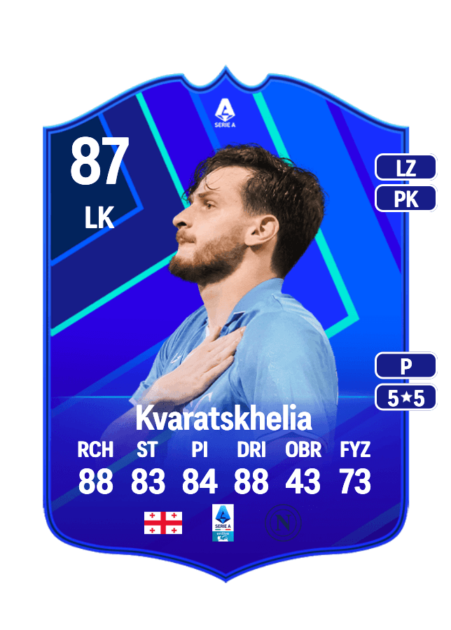 Khvicha Kvaratskhelia card