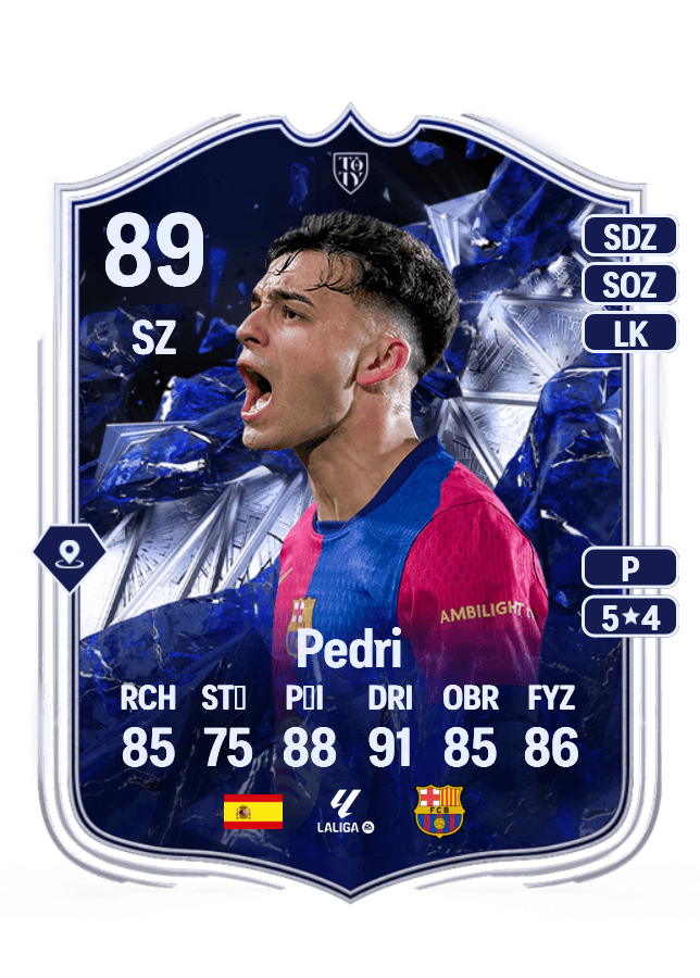 Pedri card