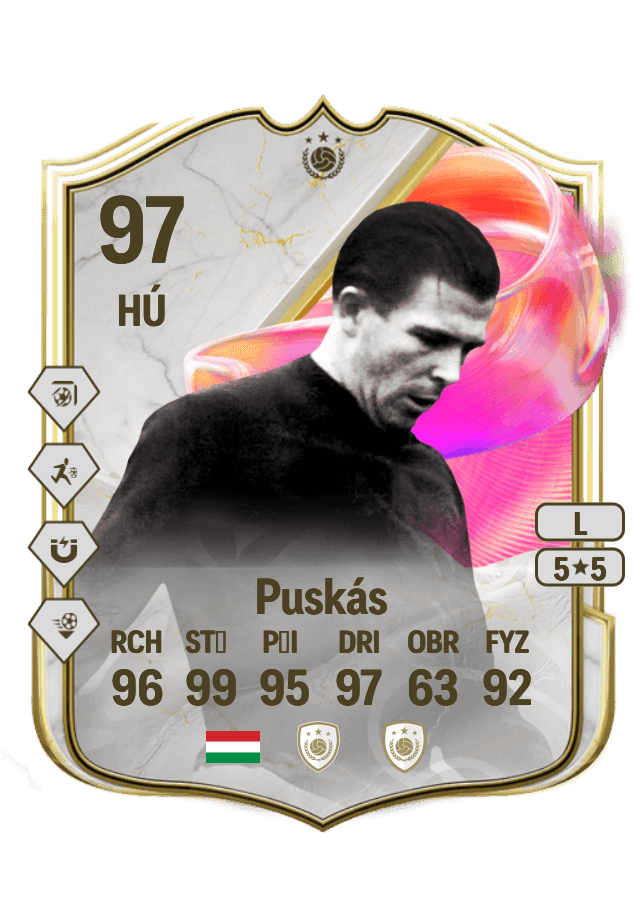 Ferenc Puskás card