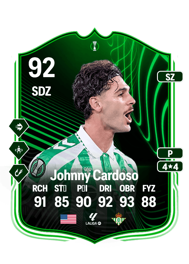 Johnny Cardoso card