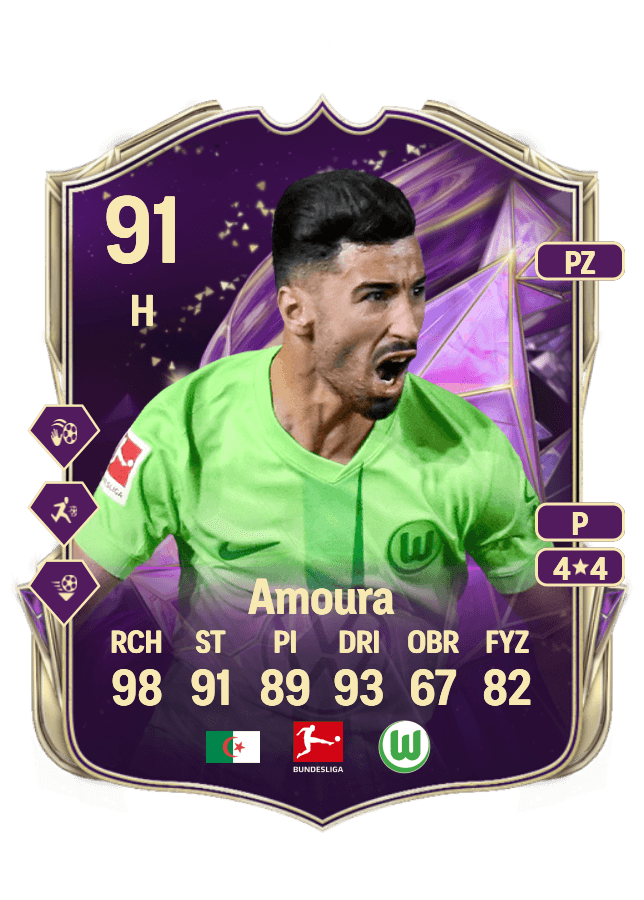 Mohamed Amoura card