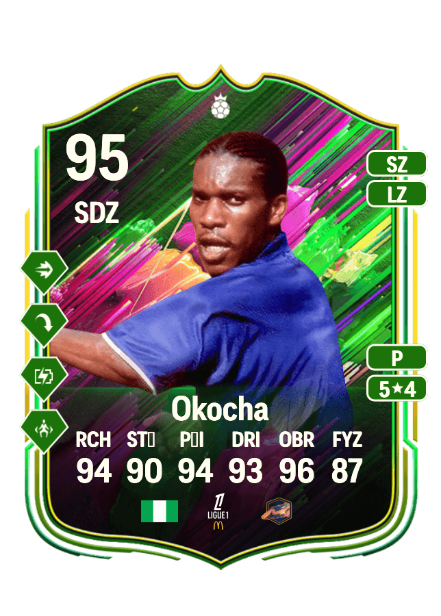 Jay-Jay Okocha card