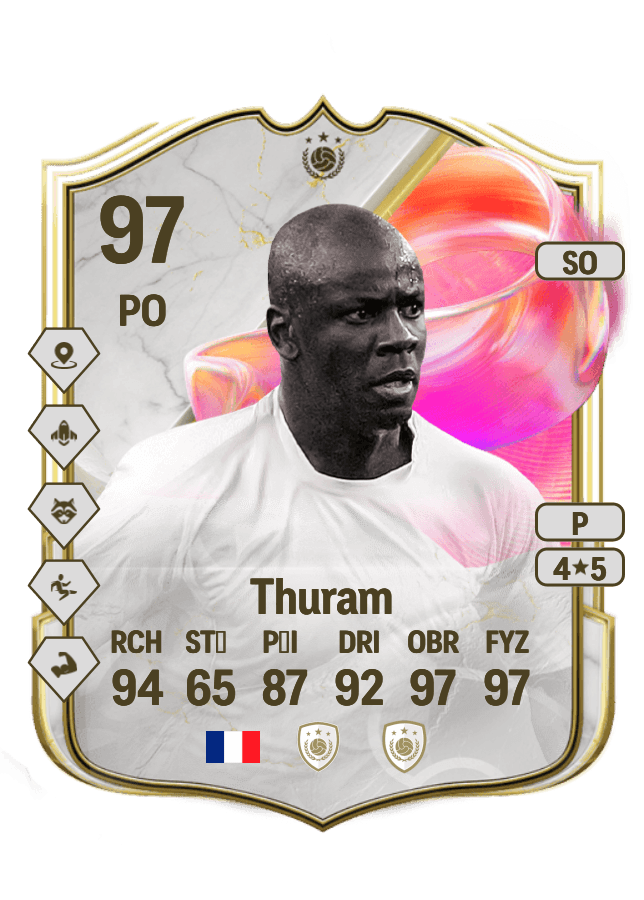Lilian Thuram card