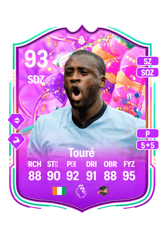 Yaya Touré card