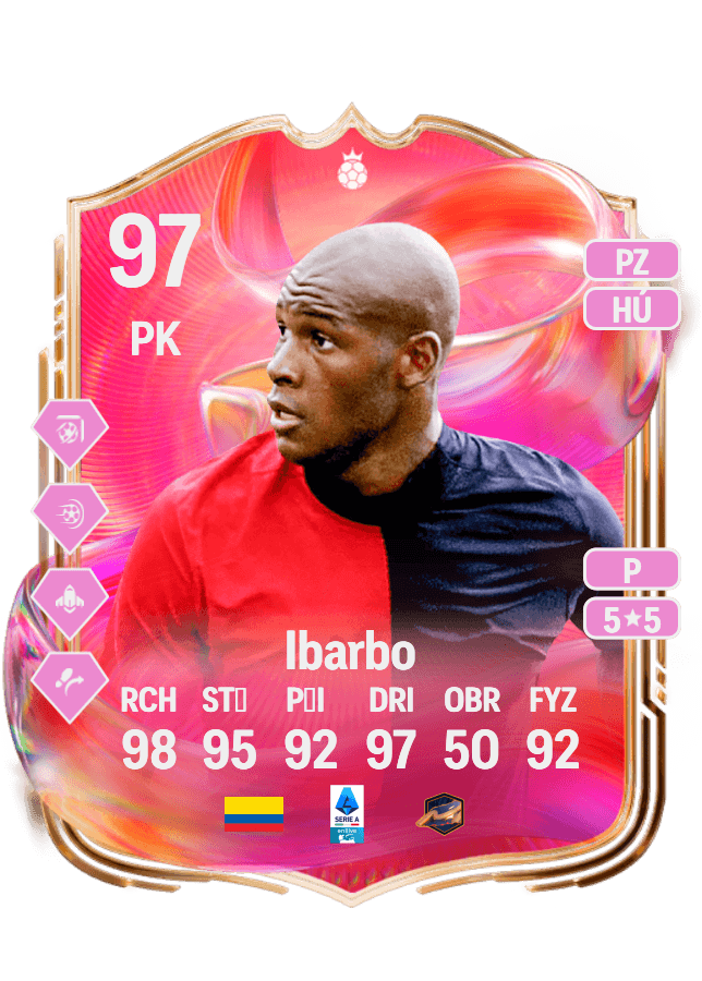 Víctor Ibarbo card