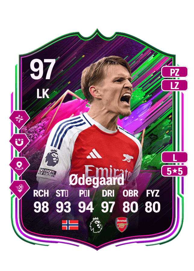 Martin Ødegaard card