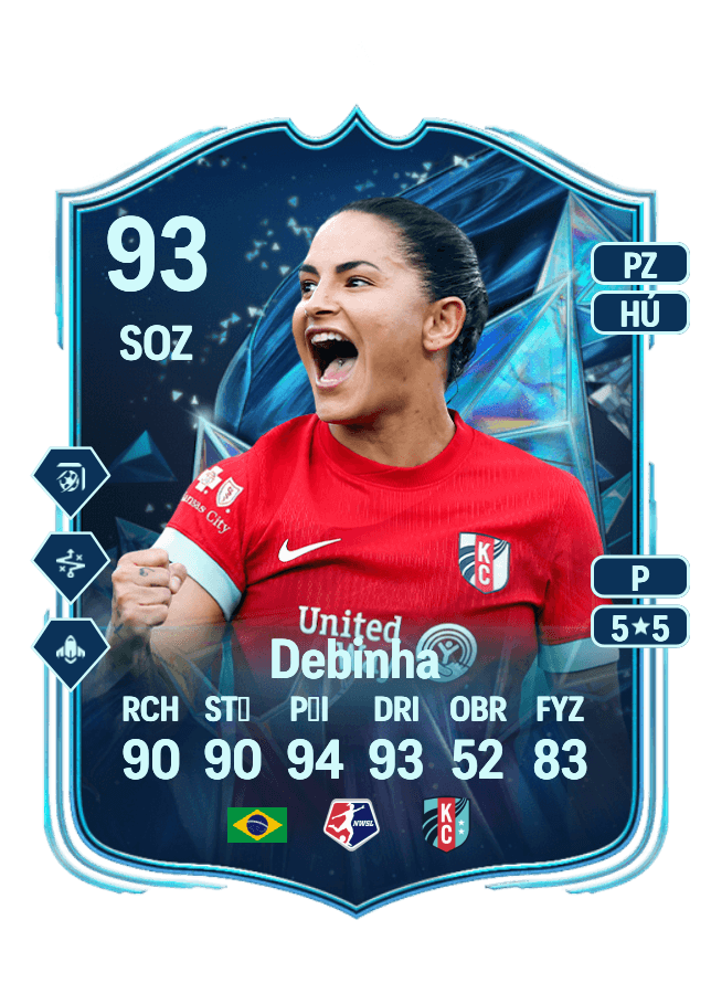 Debinha card