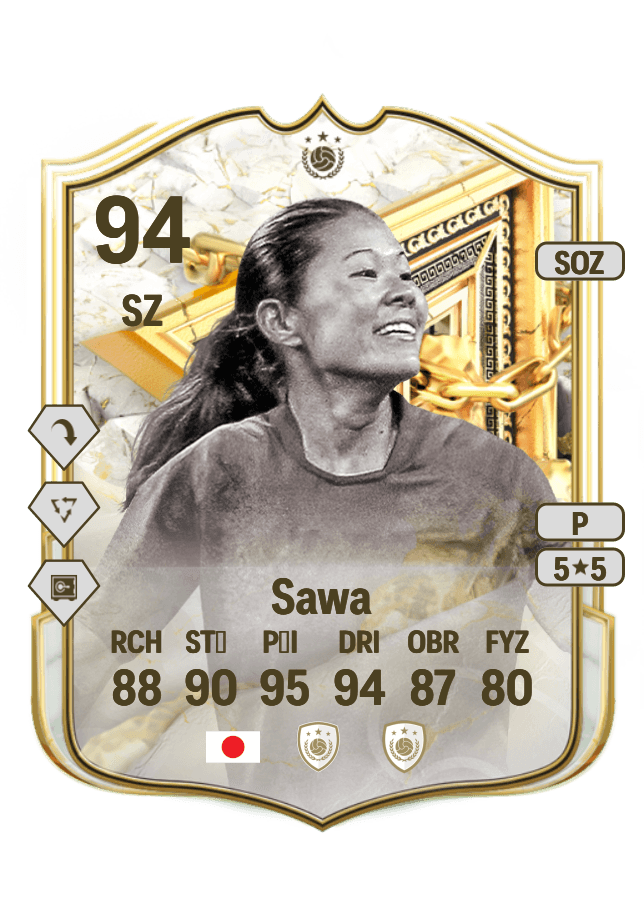 Homare Sawa card