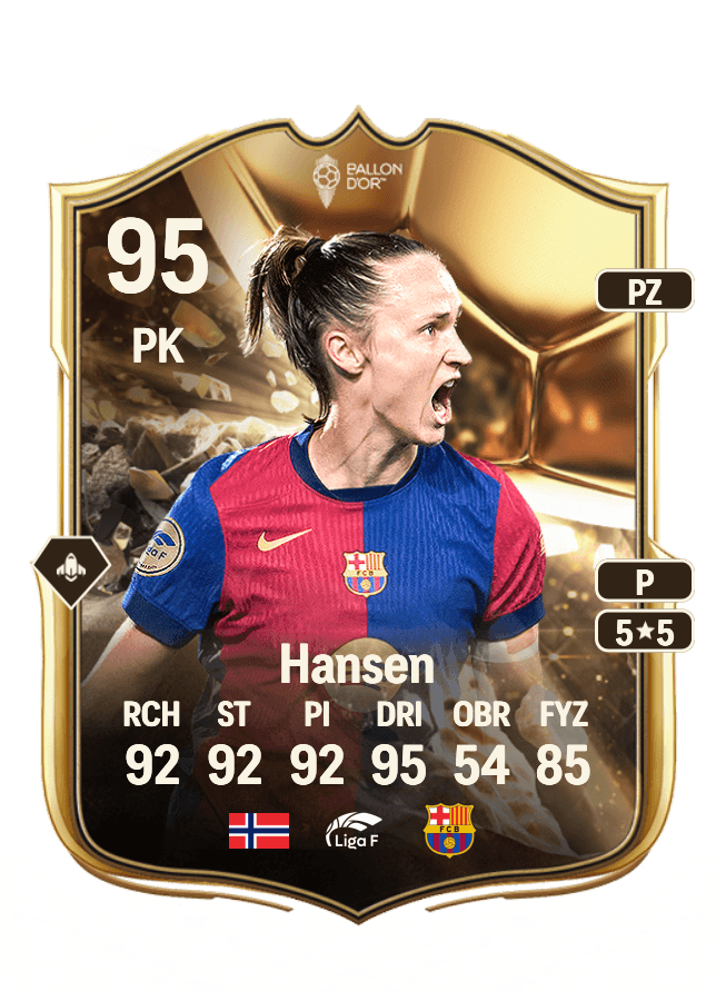 Caroline Graham Hansen card