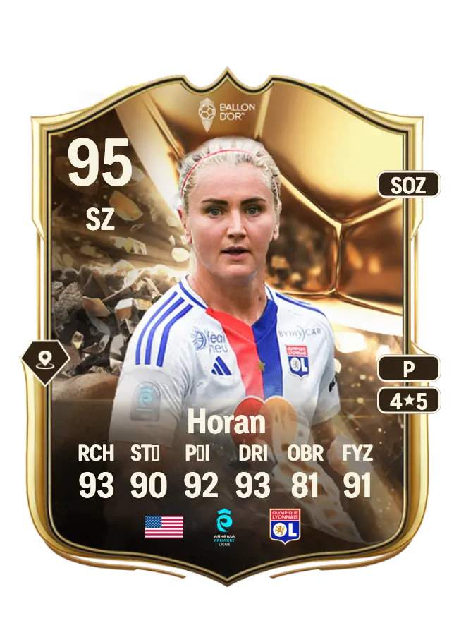 Lindsey Horan card
