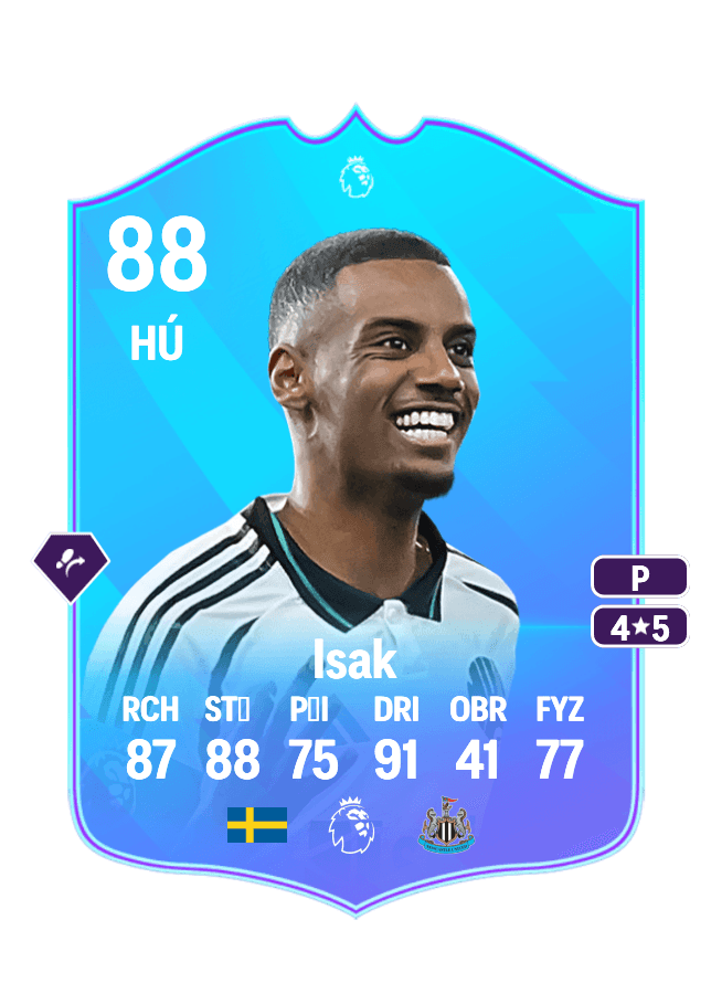 Alexander Isak card