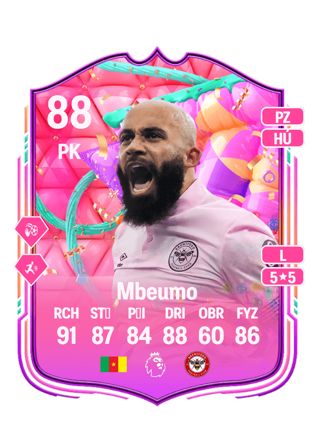 Bryan Mbeumo card