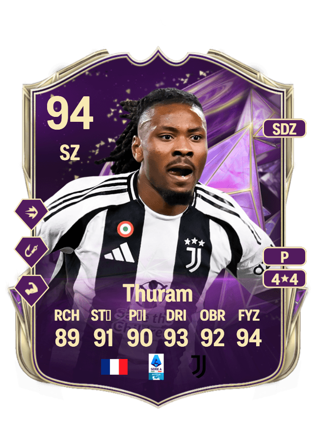 Khéphren Thuram card