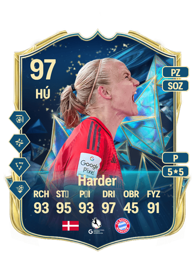 Pernille Harder card