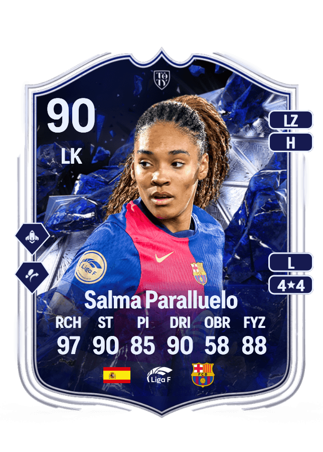 Salma Paralluelo card
