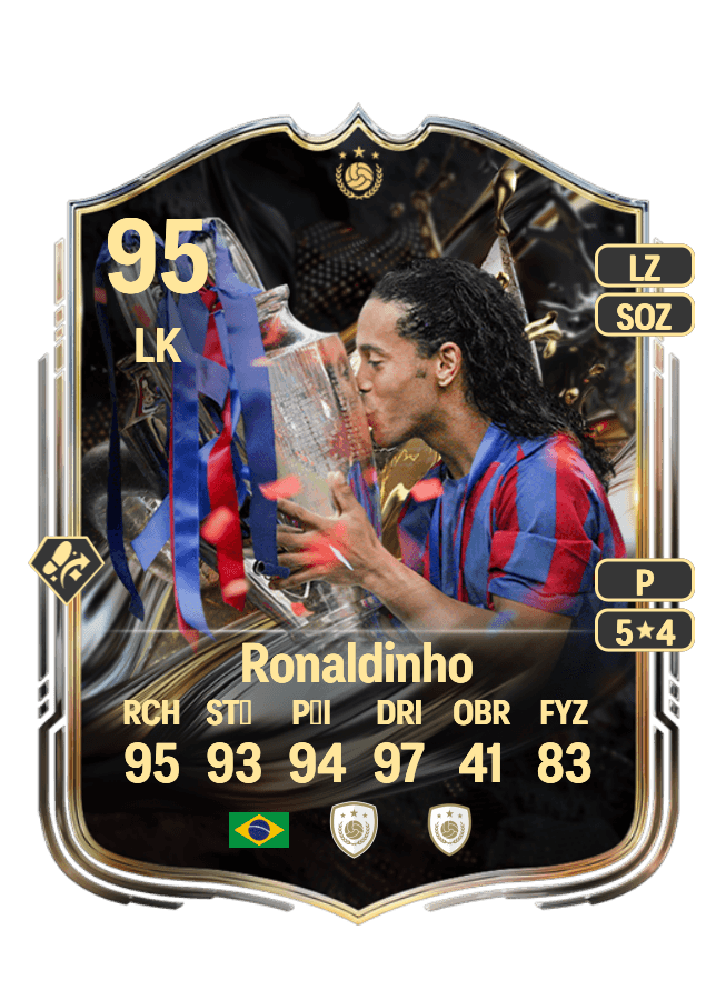 Ronaldinho card