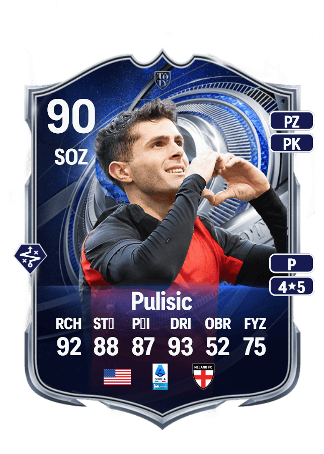 Christian Pulisic card
