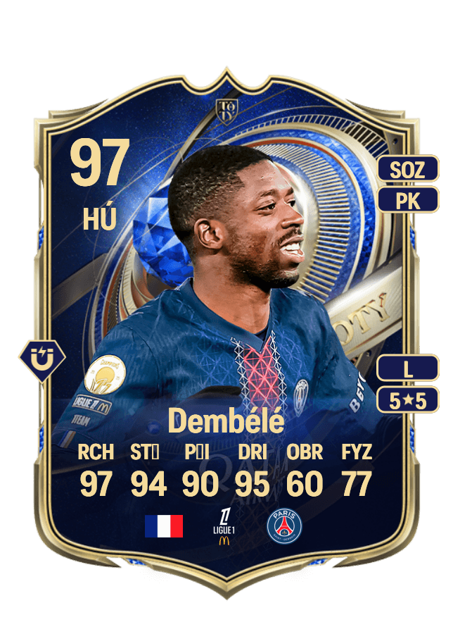 Ousmane Dembélé card