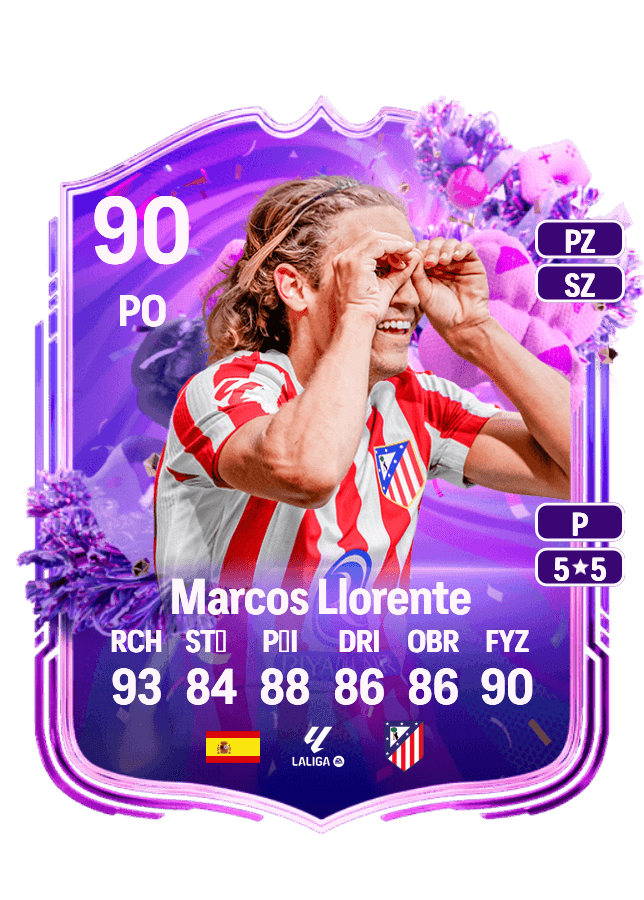 Marcos Llorente card