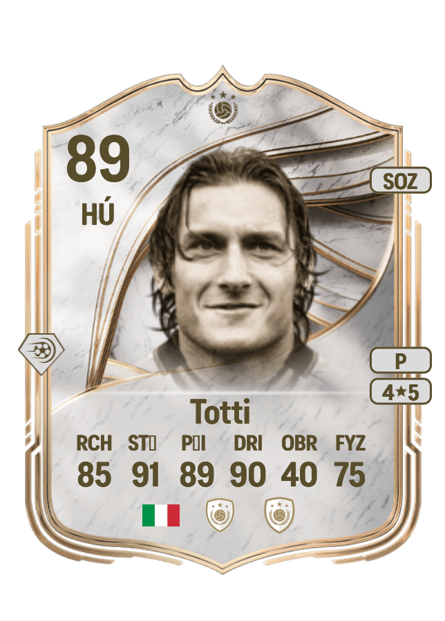 Francesco Totti card