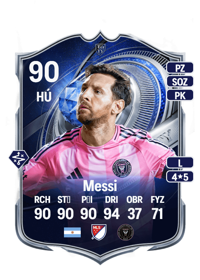 Lionel Messi card