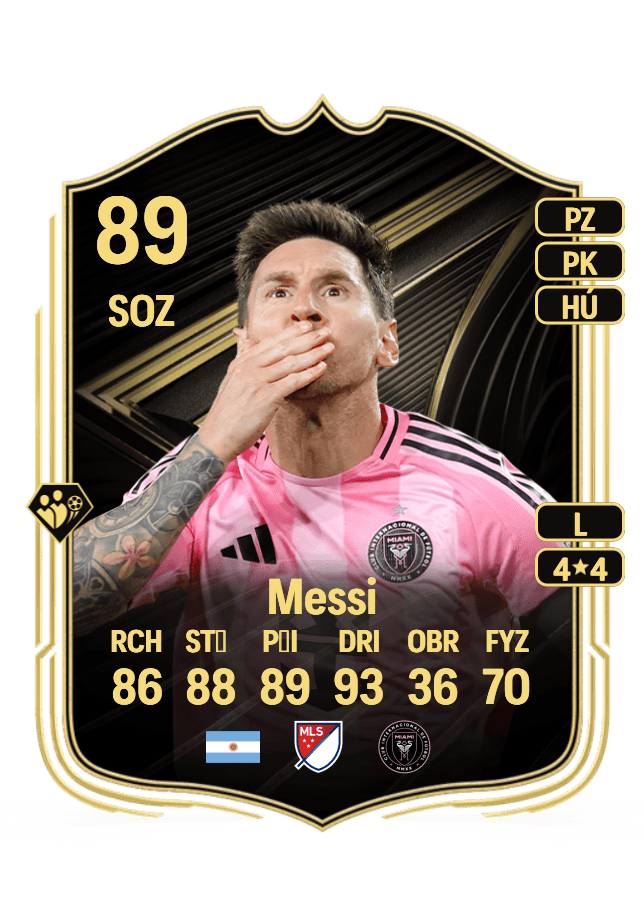 Lionel Messi card