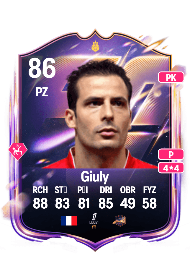 Ludovic Giuly card